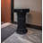Solid Black Roman Column Floor Ornament