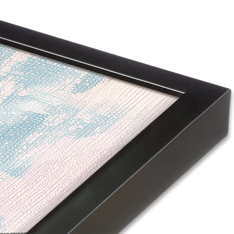 «Bridging Hues», impression encadrée sur papier par Azure Artisanal Studio, Zinc patiné, H 21,25 po x l 17,25 po x P 1,25 po