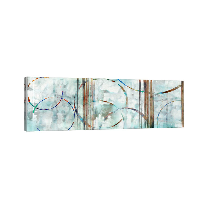 Seafoam Panoramic by Edward Selkirk - Wrapped Canvas Panoramic Print, 30.48 cm H x 91.44 cm W x 1.91 cm D