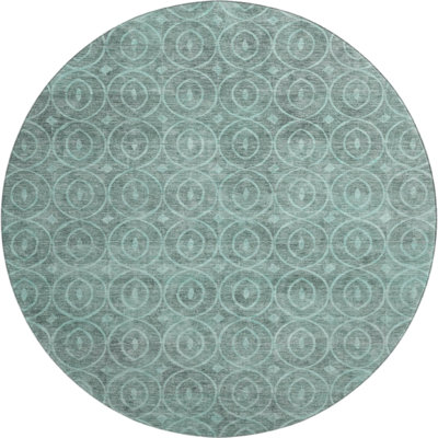 Premium Machine Washable Barry AMF1227 Geometric Rug