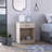 Eco Nightstand , End Table, Side Table Superior Top,  One Drawer, Lower Shelf -Light Gray