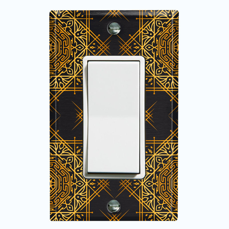 Plaque murale berçante Fancy Damask