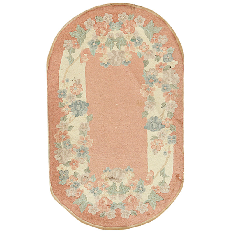 Hand Knotted Wool Area Rug