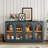 Laverda 4-Door Wood Sideboard Buffet Cabinet-337414419