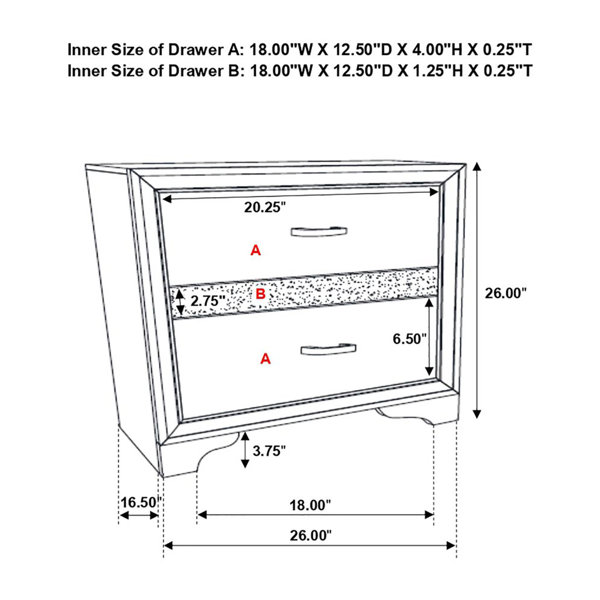Dimensions du produit