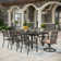 Rectangular 8 - Person 84" Long Dining Set with Cushions