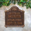 Chatham 4-Line Wall Address Plaque-45069256-45069257