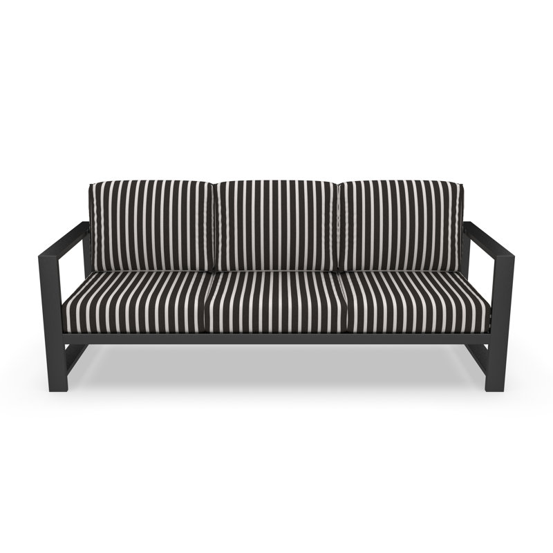 Canapé d'extérieur de 80 po de largeur avec coussins Sunbrella® Trasdamad