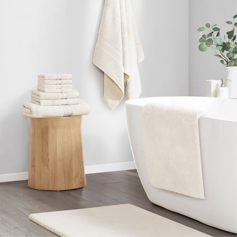 Bath Rug, Single - 1'8" x 2'6", Ivory