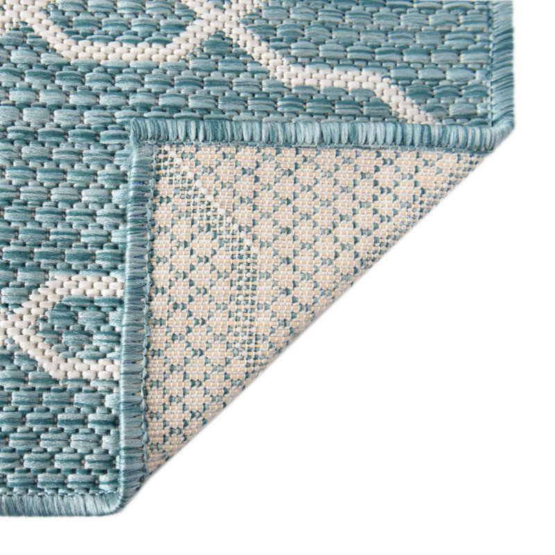 Geometric Indoor / Outdoor Rug, Rectangle 8' x 11'4"