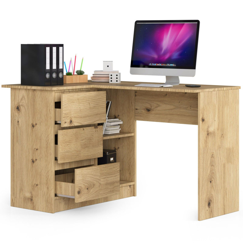 Sicely L-Shaped Desk