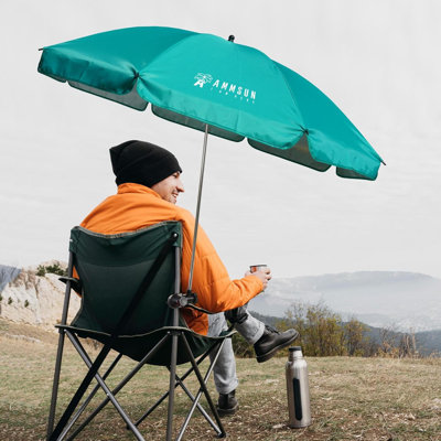 Parasol avec pince universelle et réglable