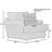 Huckabee Upholstered Chair And A Half-70053053