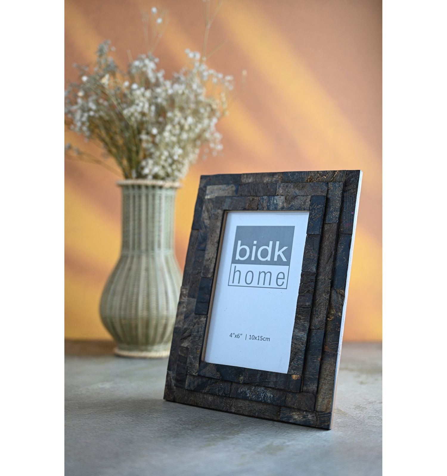 Henderson Horn Picture Frame, 4" x 6"