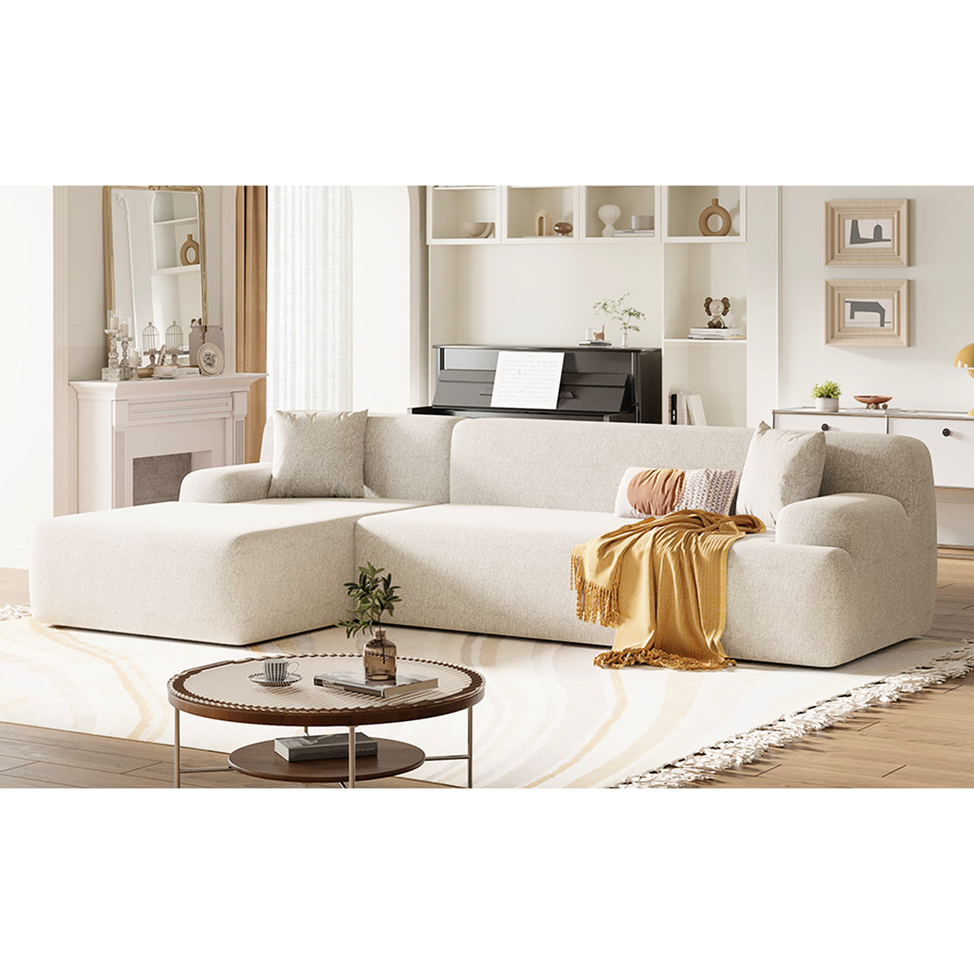 Latitude Run® Ustyle Modular Sectional . 2 Piece Combination. Immerse ...
