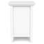 Amherst - Table de chevet - Blanc-932430881