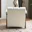 Chaise en velours, design moderne Mid-Century, structure en bois massif, coussin de siège épais, base, po