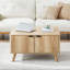 Table basse à plateau relevable avec rangement-632634186