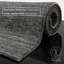 Hand Woven Wool Black Indoor Rug-102698632