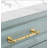 7 9/16" Center To Center Solid Brass Bar Pull Handle Multipack-94952240