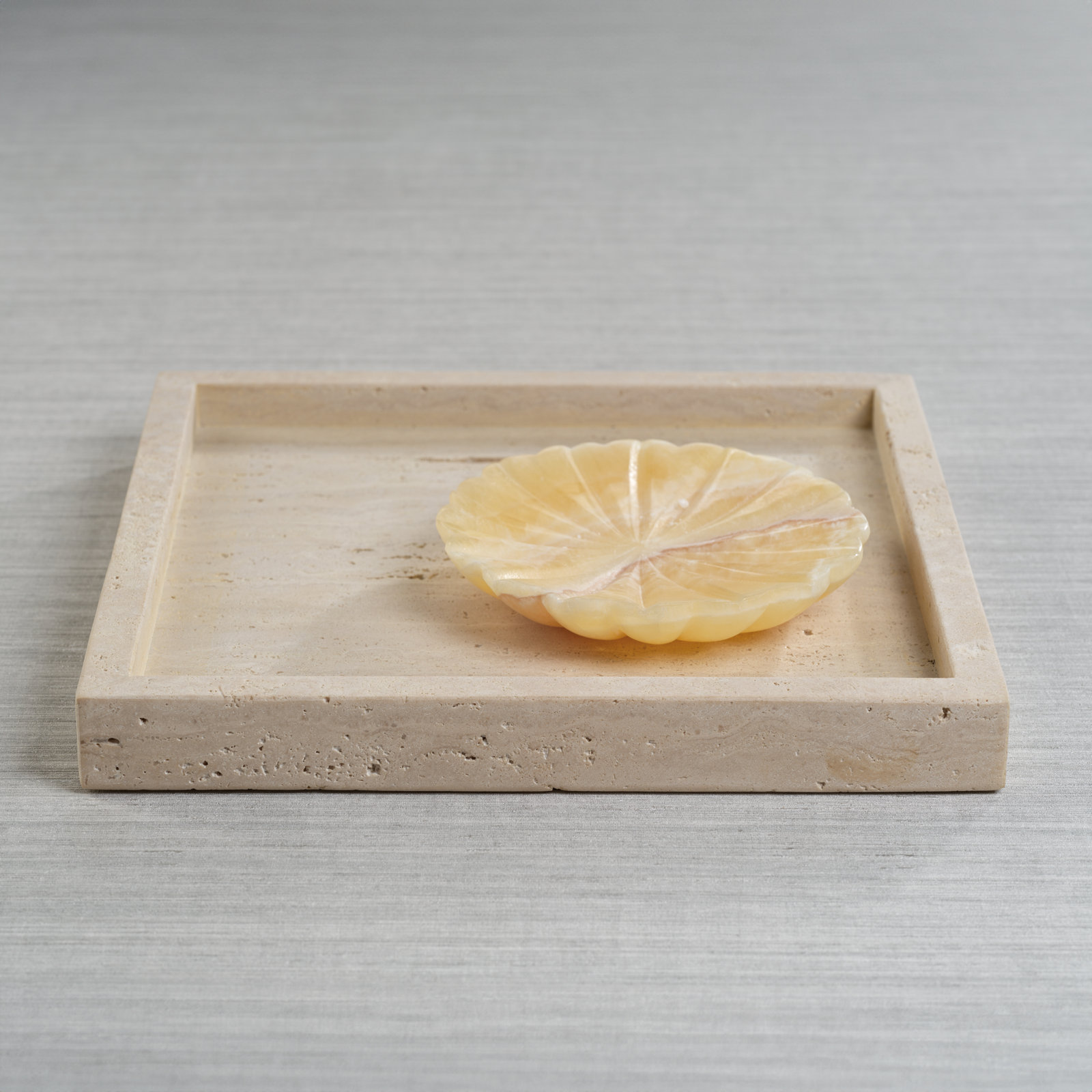 Austin Wolak Marble Bathroom Tray