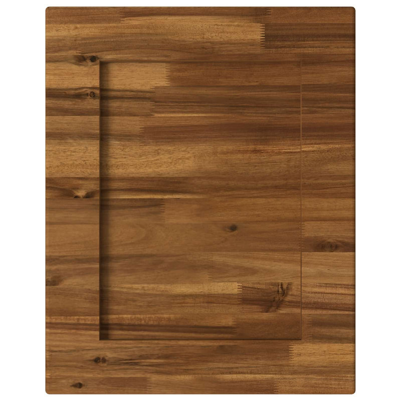 Solid Wood Table Top, 3.5cm H x 50cm W x 50cm D, Natural