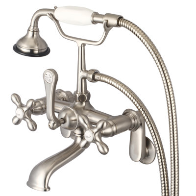 Stonington 3 Handle Clawfoot Tub Faucet