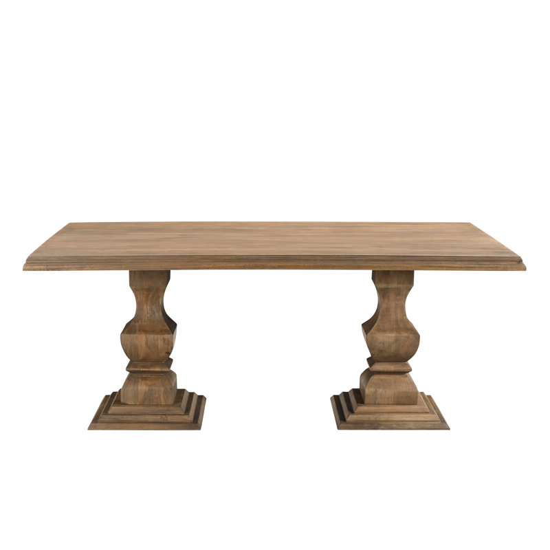 Ensemble de salle à manger Josiane, H 30 po x L 75 po x l 42 po, 7 pièces : table, 6 chaises