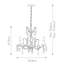 Barcroft 3 - Light Candle Style Chandelier-9835230