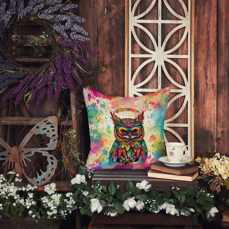 Coussin Hippie, H 14 po x l 14 po
