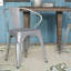 Chaise de salle à manger empilable-370950846