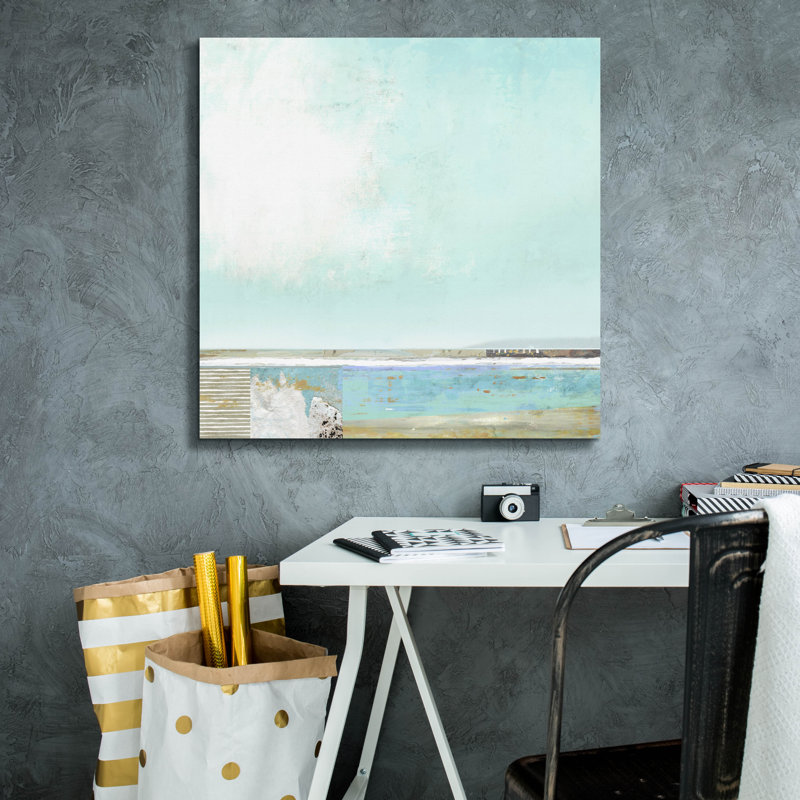 «Cape Cod Sky» par Suzanne Nicoll, art mural sur toile, 12 po x 12 po, H 26 po x l 26 po x P 1,5 po