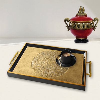 Élégant plateau en verre de 19,7 po x 11,4 po x 1,4 po | Fabrication 100% verre durable | Facile à nettoyer avec un chiffon humide | Idéal pour le service, la présentation décorative et l'organisation | Ajout élégant à la décoration intérieure