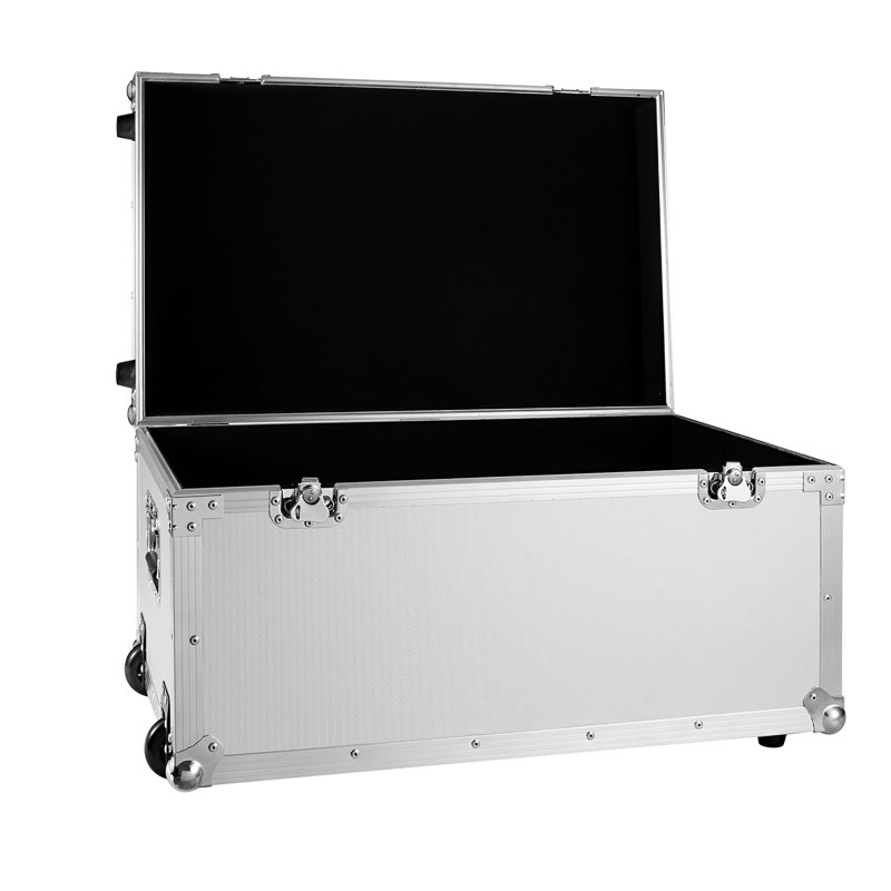 Manufactured Wood Camp Trunk / Footlocker, Glacier Gray