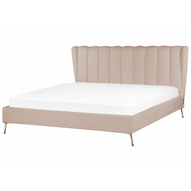 Annaleise Upholstered Bed, Taupe, Super King