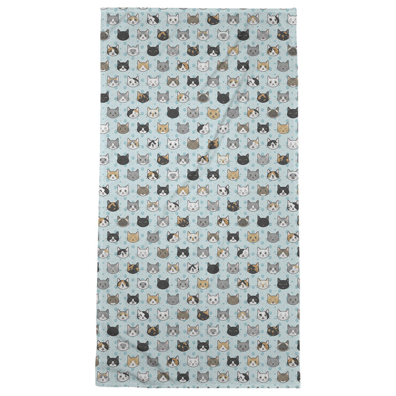 Serviette de plage Katelyn Elizabeth, Bleu sarcelle