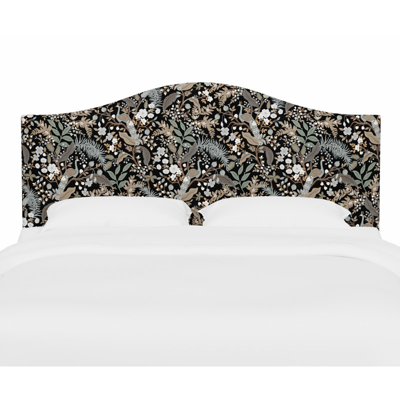 Tête de lit Mayfair, Grand, Rpc Peacock Black Linen