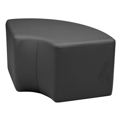 Pro Series Upholstered Quarter Circle Ottoman 18" Height