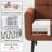 38“ Wide  Oversized Upholstered Armchair Accent Chair Faux Leather  -1188543901