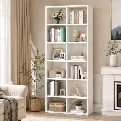 Zendaya 71.65''H × 23.62'' W Cube Bookcase