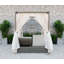 Georgine 59'' Outdoor Wicker Double Chaise-2002498461