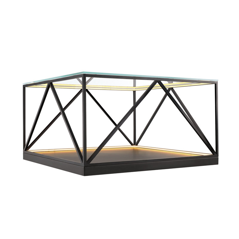 Tavola Glass Top Coffee Table