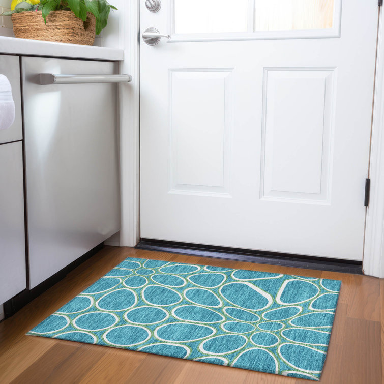 Premium Machine Washable Cossette AMF1041 Circles Rug