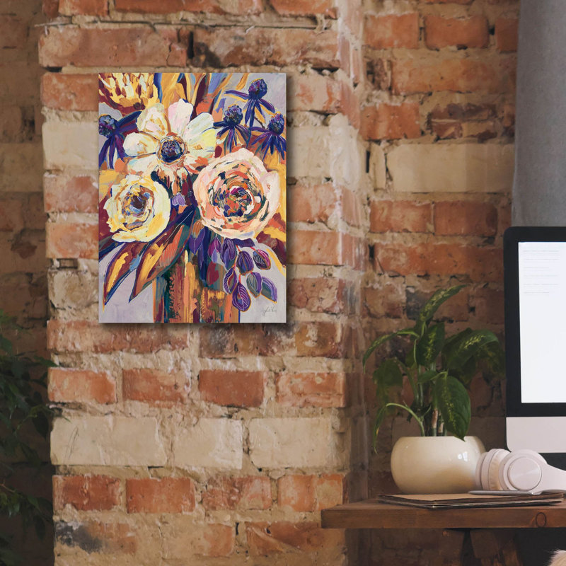 «Fall Vision» par Jeanette Vertentes, art mural sur toile, H 16 po x l 12 po x P 0,75 po
