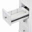 Ensemble de meuble-lavabo 36 po avec lavabo, une armoire et six tiroirs, bois massif et panneau de fibres à densité moyenne-120329986