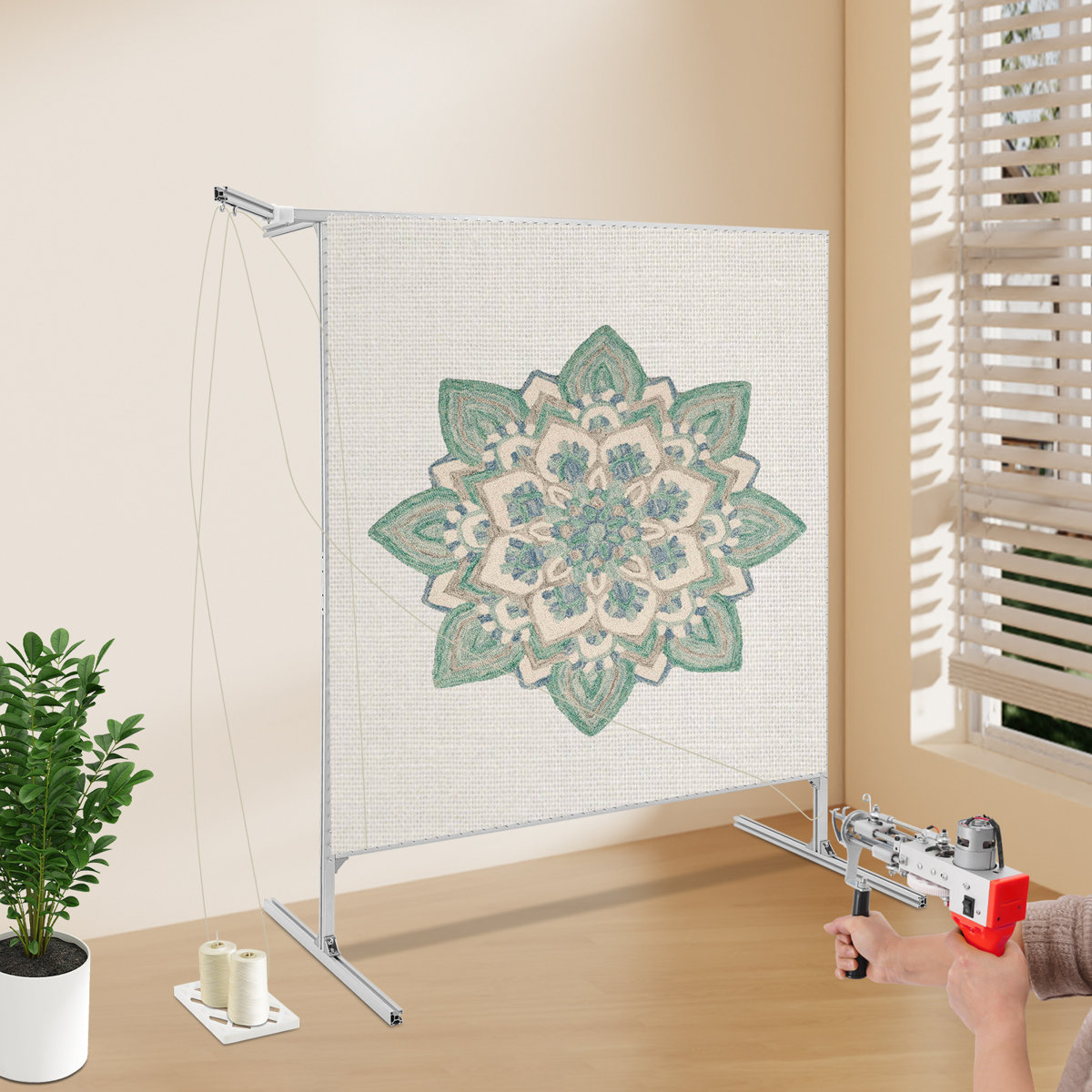 YXSUN Tufting Frame, Rug Tufting Frame, Aluminum Alloy Tufting Frame ...