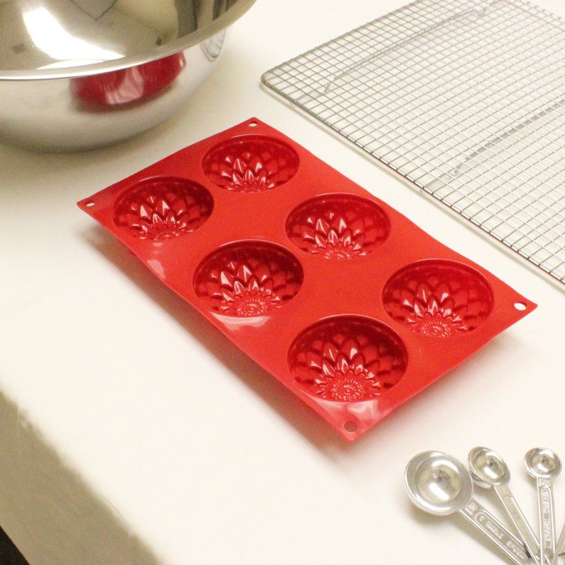 Moule à cuisson en silicone thermothermique à haute température 3,89 oz anti-adhésive thunder group inc.