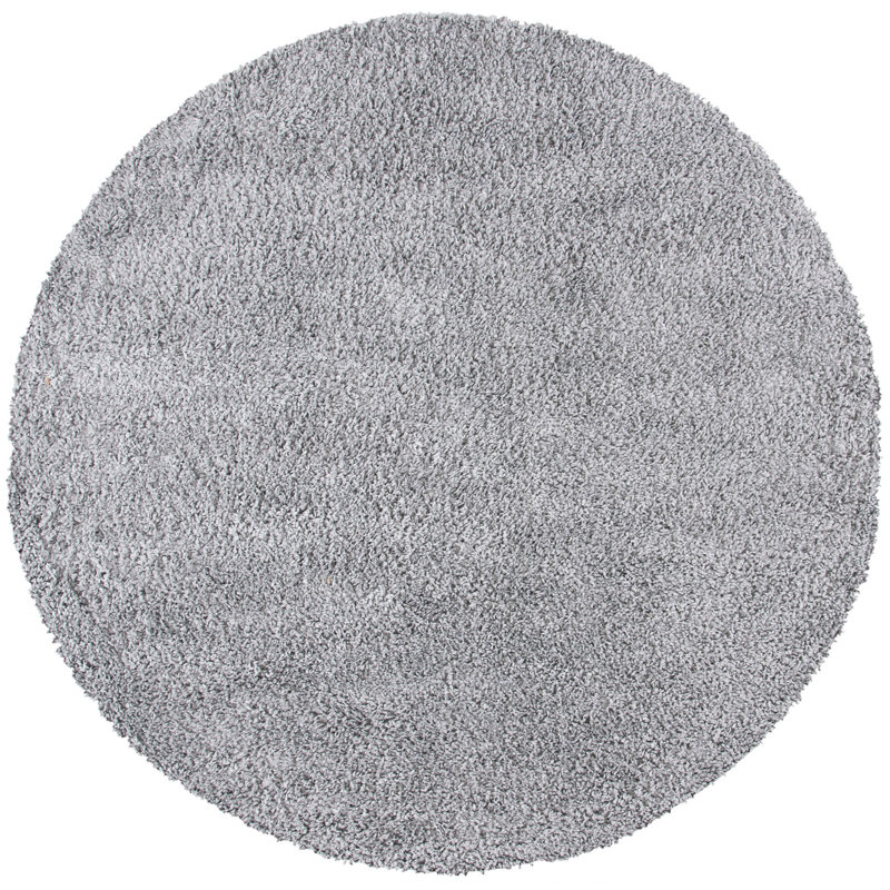 Westham Shag Performance Solid Color Rug, Round 5'