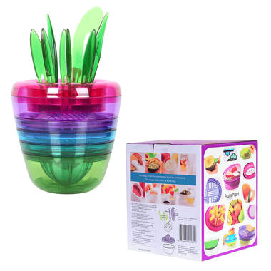 Cheer Collection 3-in-1 Fruit And Vegetable Slicer And Corer : Target