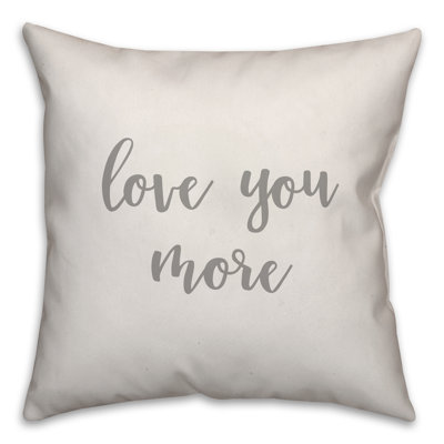  Coussin Love You More